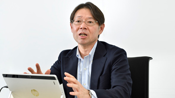 株式会社 日本HP サービス・ソリューション事業本部 クライアントソリューション本部 大津山隆氏