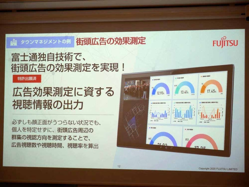 街頭広告の効果測定が可能になるという
