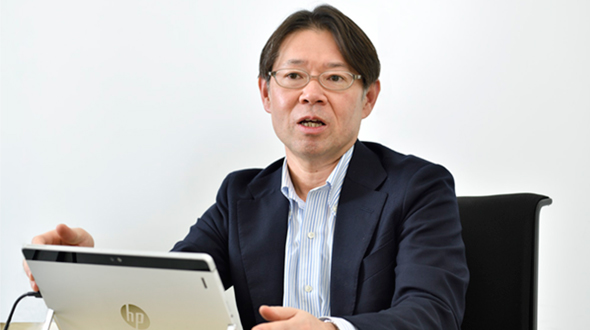 株式会社 日本HP サービス・ソリューション事業本部 クライアントソリューション本部 大津山隆氏