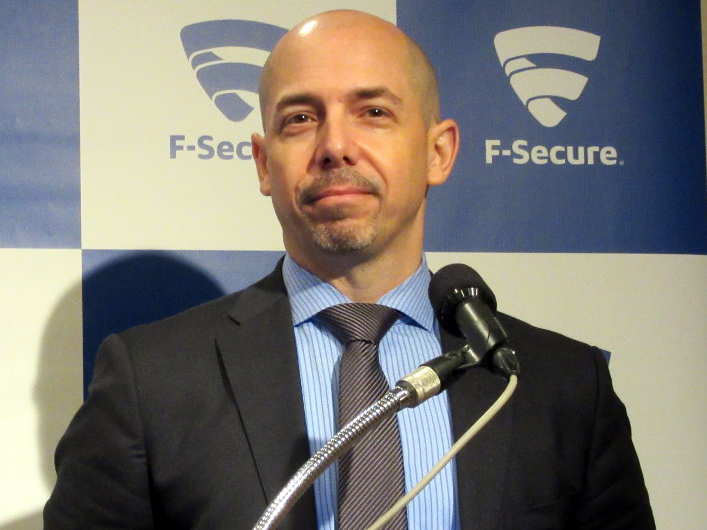 F-Secure アジアパシフィック地域 バイスプレジデント キース・マーティン氏