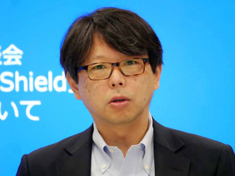 Box Japan 執行役員 マーケティング部長の三原茂氏（2019年7月の記者会見より）