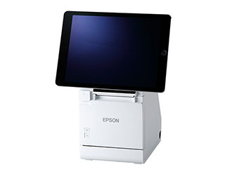 エプソン、タブレットをレシートプリンタと一体化するタブレット