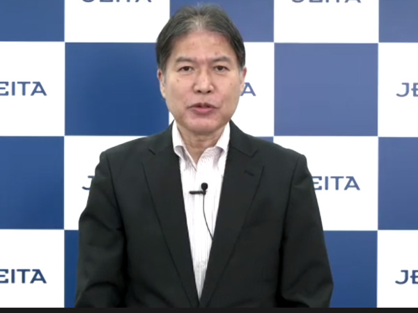 JEITA ソリューションサービス事業委員会 副委員長の込宮信治氏（沖電気工業 ソリューションシステム事業本部企画管理部 シニアスペシャリスト）