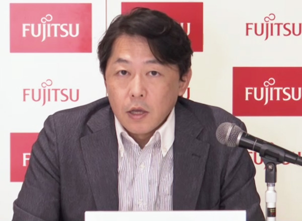 富士通 執行役員常務 5G Vertical Service室の後藤知範室長