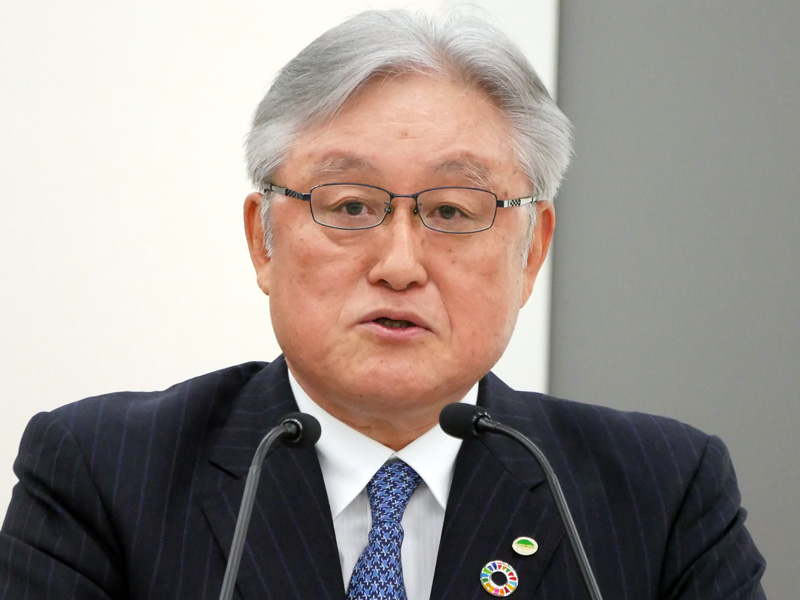 日立 執行役社長兼CEOの東原敏昭氏
