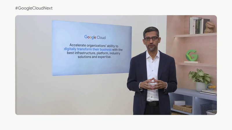 「Google Cloudはデジタルで企業変革を助ける」