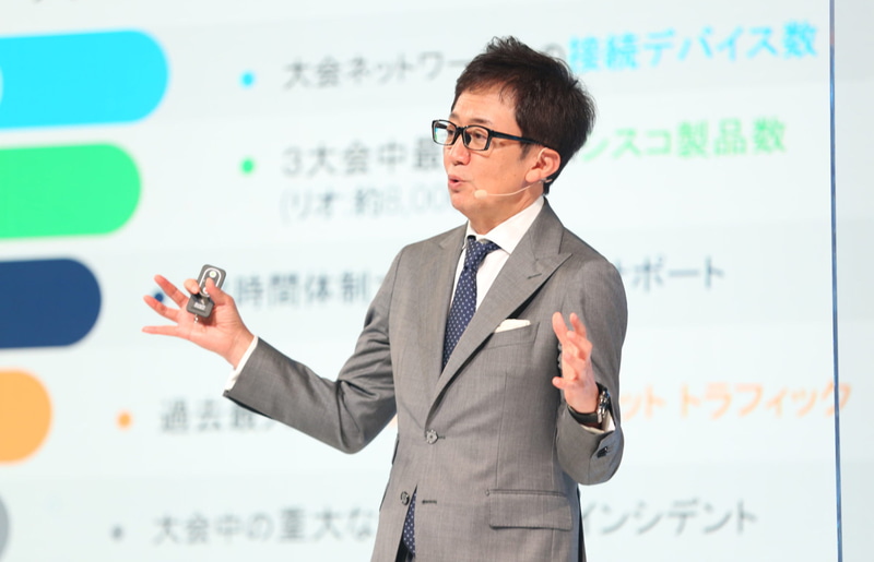 シスコ 代表執行役員会長の鈴木和洋氏