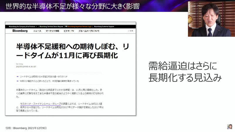 半導体不足はさらに長期化