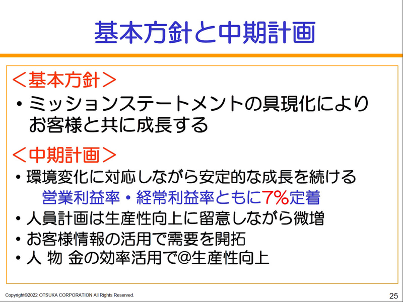 基本方針と中期計画