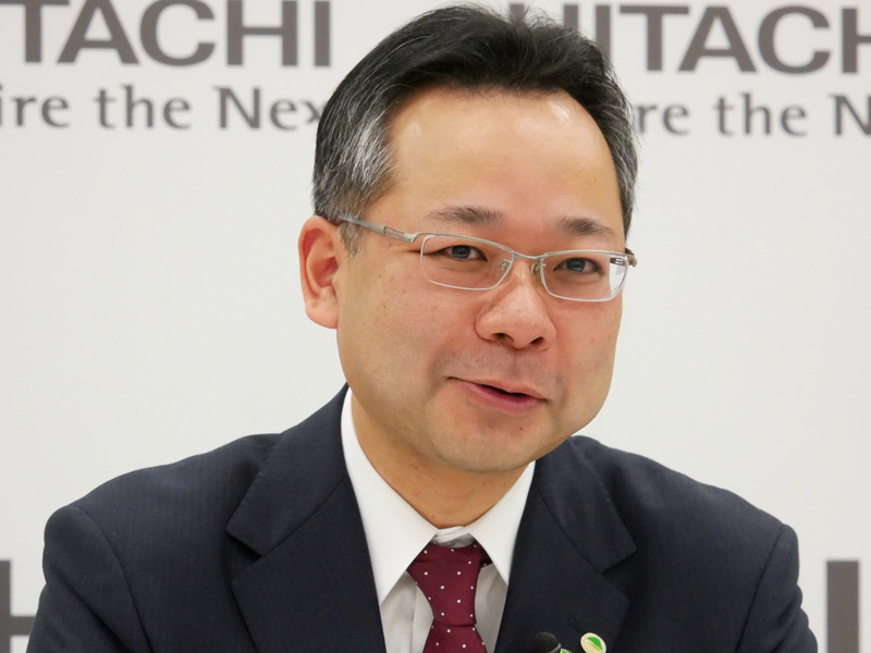 日立デジタルのCEOに就任する、日立グローバルライフソリューションズ 取締役社長の谷口潤氏