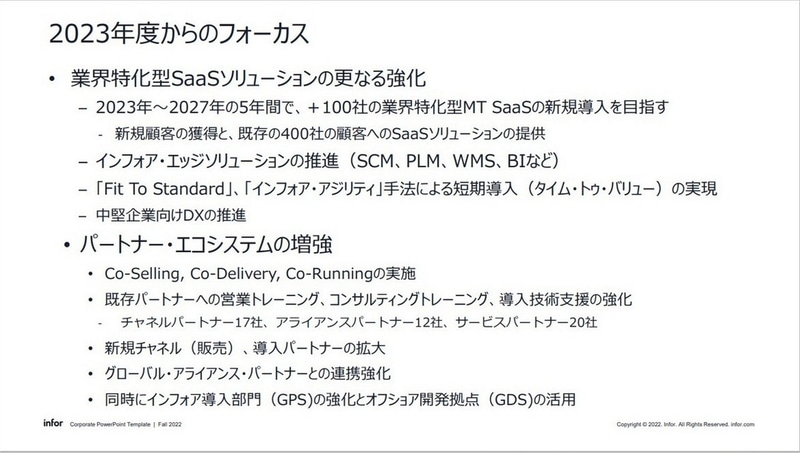 2023年度からのフォーカス