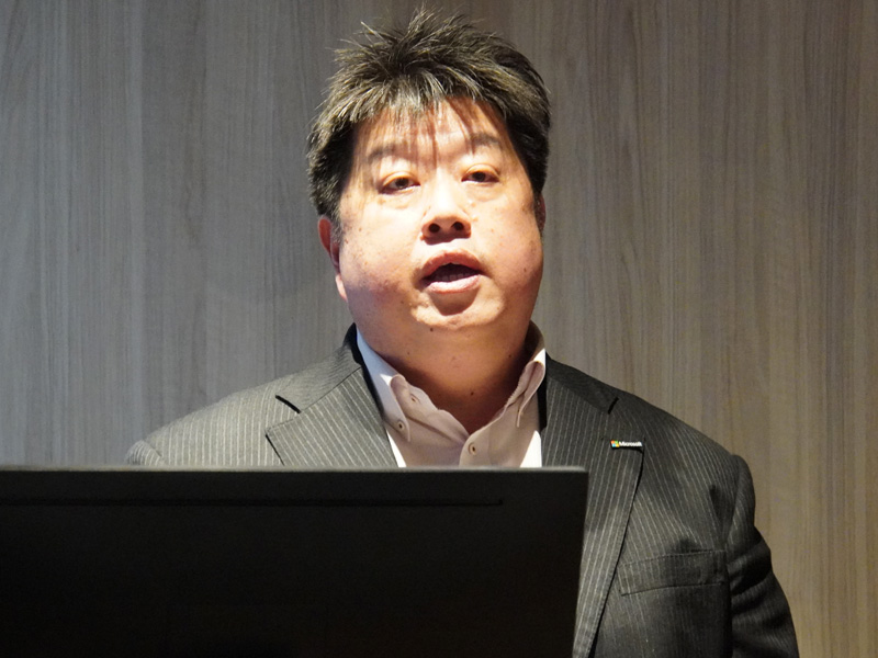 日本マイクロソフト株式会社 執行役員 常務 クラウド＆ソリューション事業本部長 岡嵜禎氏