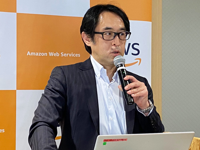 アマゾン ウェブ サービス ジャパン パブリックセクター技術統括本部長兼プリンシパルソリューションアーキテクトの瀧澤与一氏
