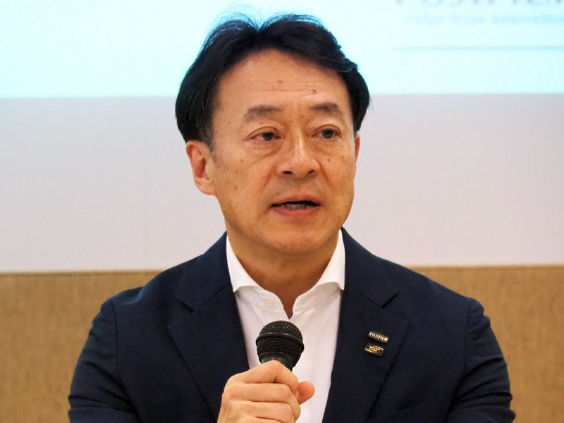 富士フイルムシステムサービス 経営統括本部 デジタル戦略推進部部長の竹中稔氏
