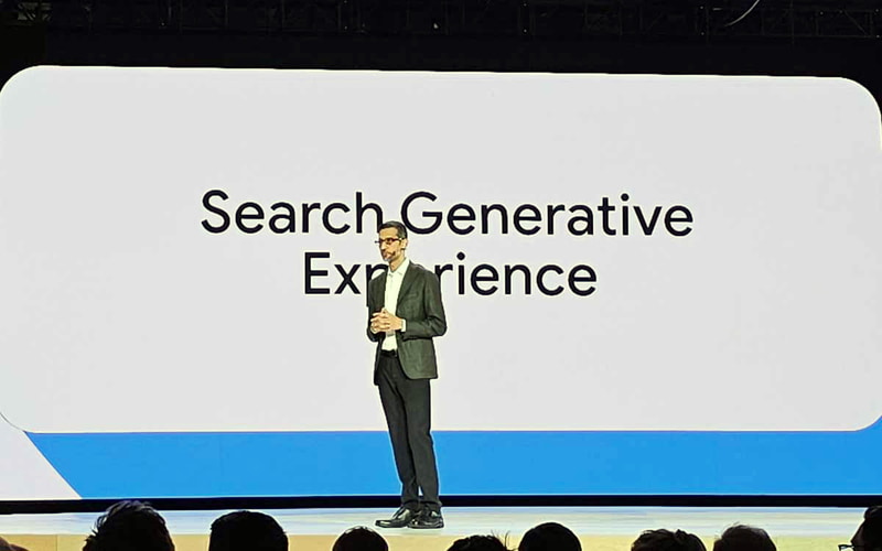 Googleの検索機能に生成AIを組み込むSearch Generative Experienceは既にベータテストも始まっている