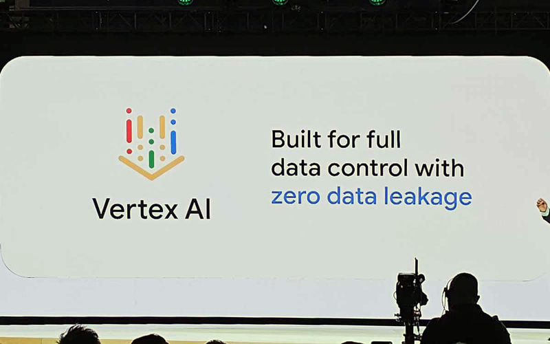 Vertex AIでは顧客のデータは保護された状態で生成AIアプリケーションを構築できる