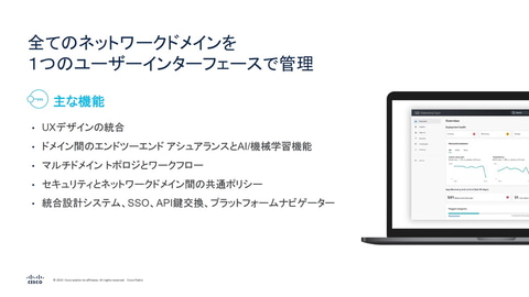 シスコ、ネットワーク管理のシンプル化に向けた取り組みを説明 統一