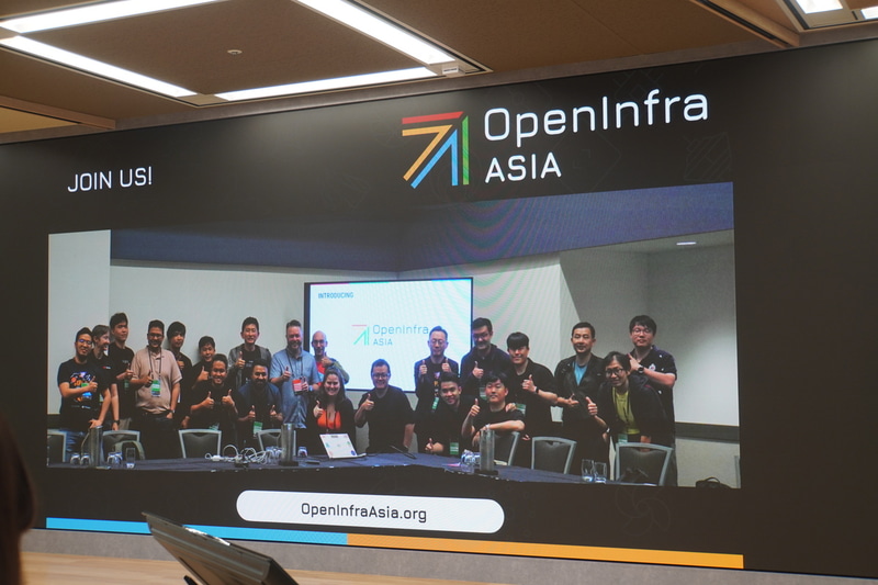 「OpenInfra Summit Vancouver 2023」でのOpenStack Asiaメンバー