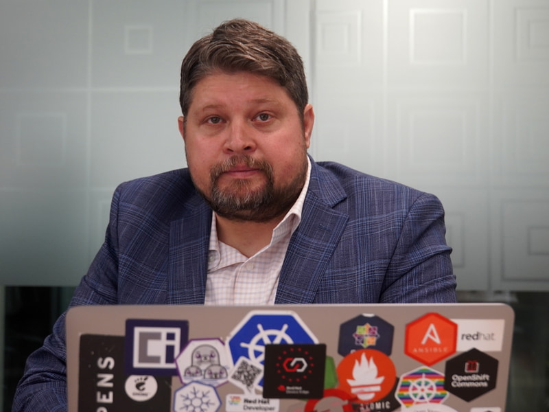 Red HatのMike Barrett氏（Vice President of Product Management）