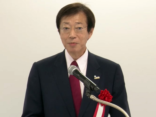 神戸市 市長の久元喜造氏