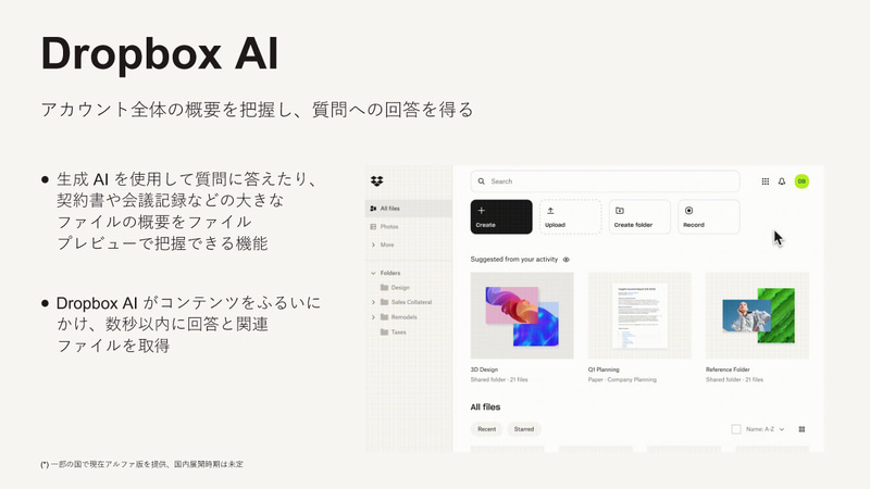 Dropbox AI