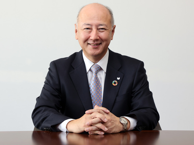 キヤノンMJ 代表取締役社長の足立正親氏