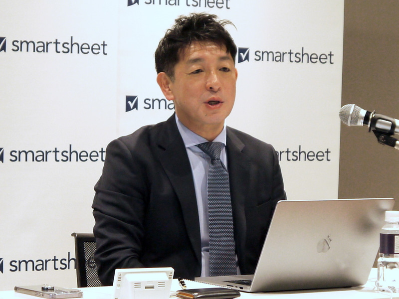 Smartsheet Japan 社長執行役員の嘉規邦伸氏