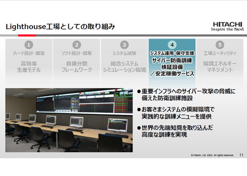 サイバー防衛訓練・検証設備／安定稼働サービス