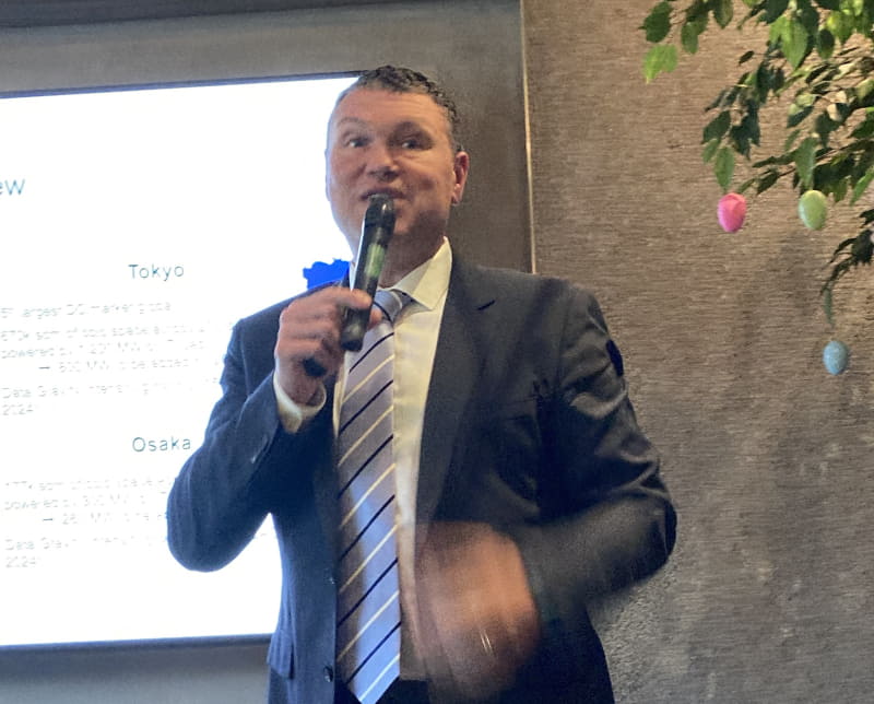 Digital Realty CTO クリス・シャープ氏