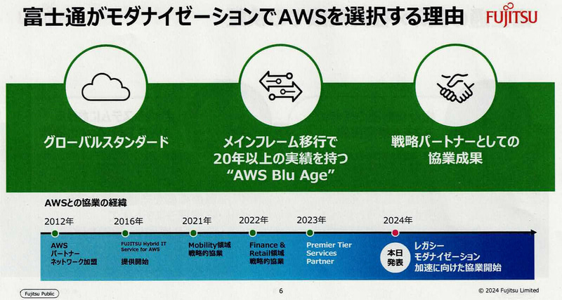 富士通がモダナイゼーションでAWSを選択する理由
