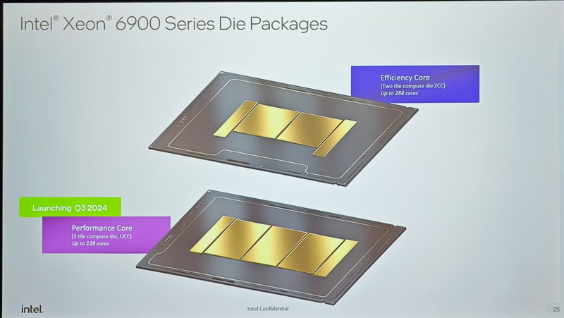 Xeon 6 6900のバリエーション