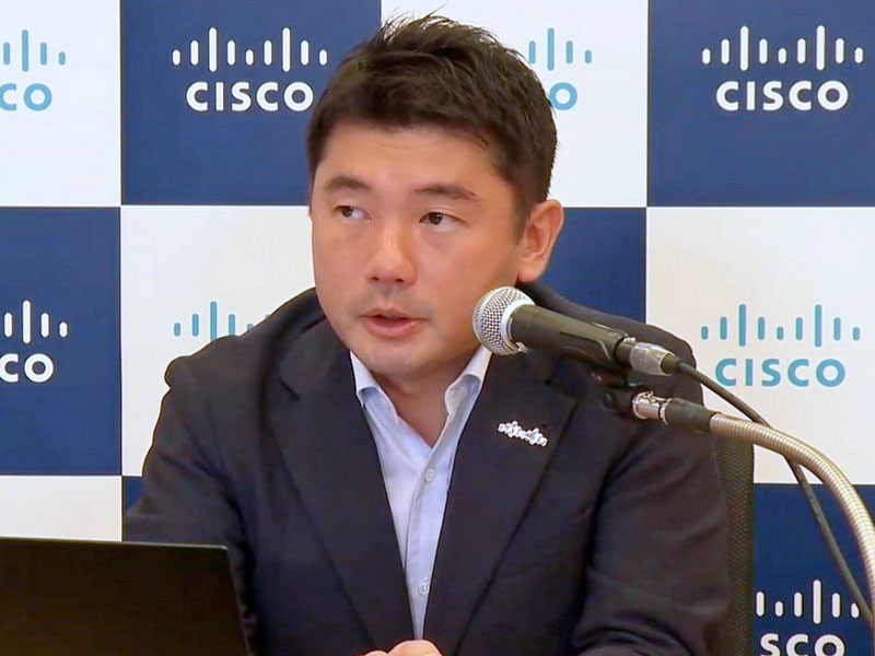 シスコシステムズ 執行役員 セキュリティ事業担当 石原洋平氏