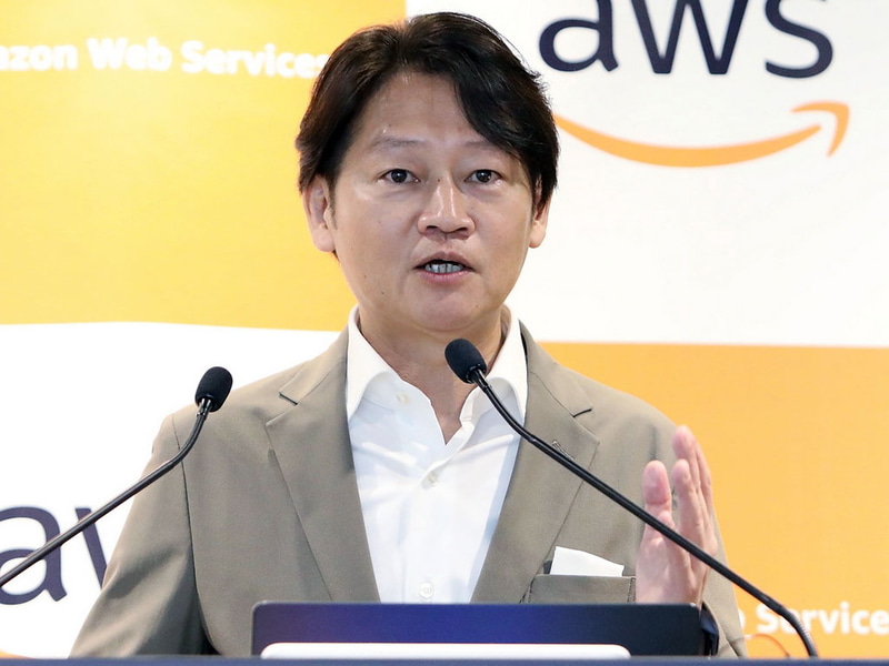 AWSジャパン 執行役員 広域事業統括本部 統括本部長 原田洋次氏