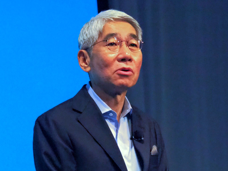 日本電気株式会社 取締役 代表執行役社長兼CEOの森田隆之氏