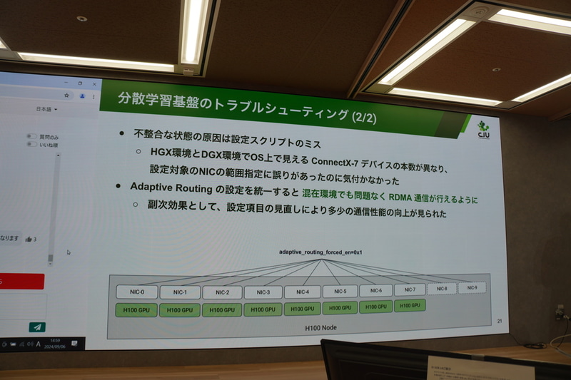 トラブルの原因調査と解決