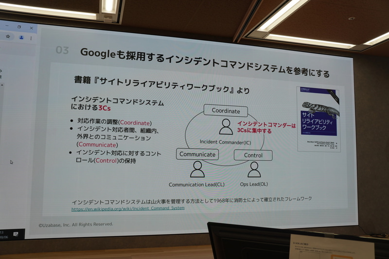 「インシデントコマンドシステム」を参考に