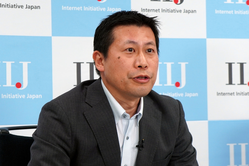IIJ クラウド本部MSP推進部長 福原亮氏