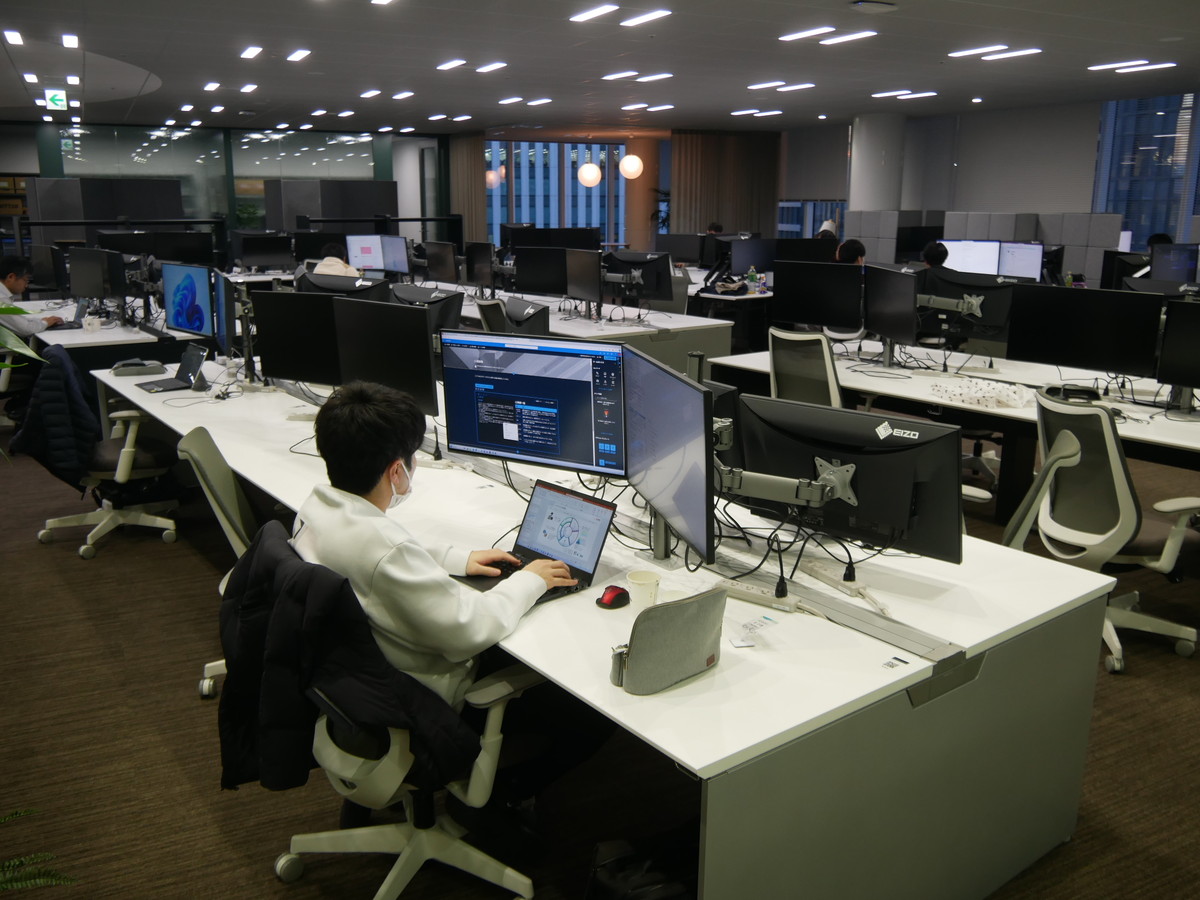 三菱電機グループ社員が利用するオフィスエリア