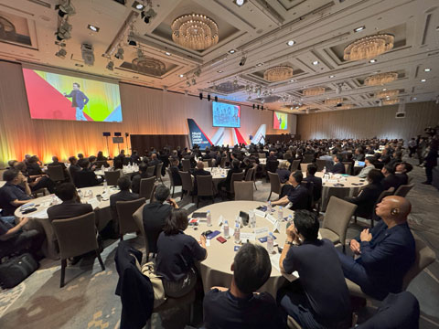 会場には約360人のリーダーが参加した
