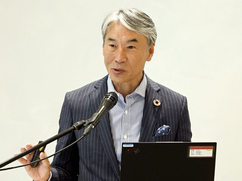 JBCCホールディングス 代表取締役社長の東上征司氏