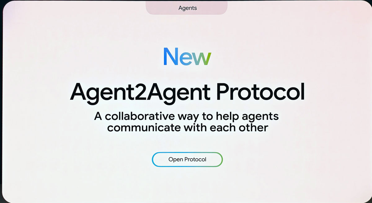 Agent 2 Agent（A2A）プロトコル