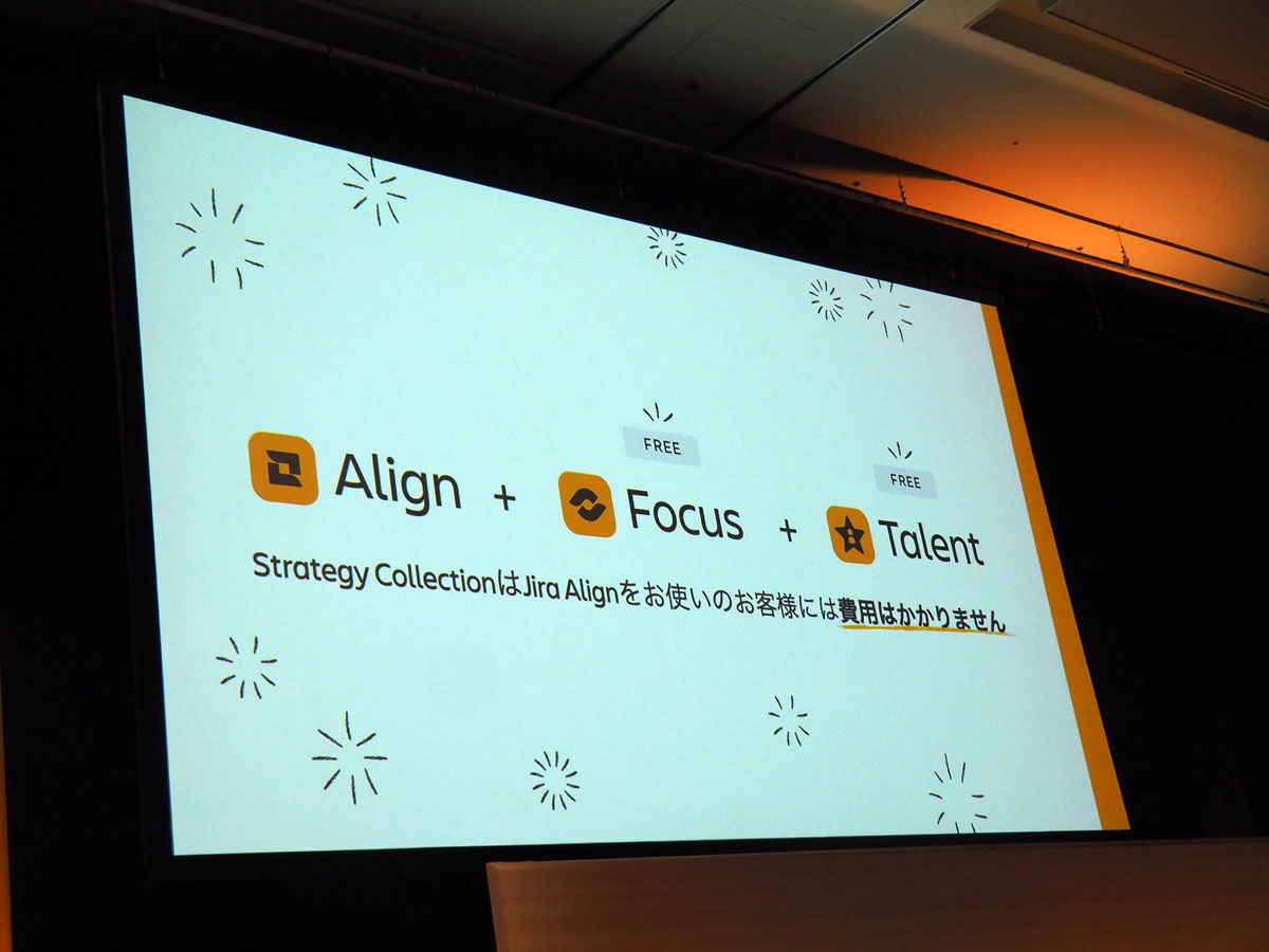 FocusはAlign、Talentとともに、Strategy Collectionとして、経営層にとって役立つ機能を提供する