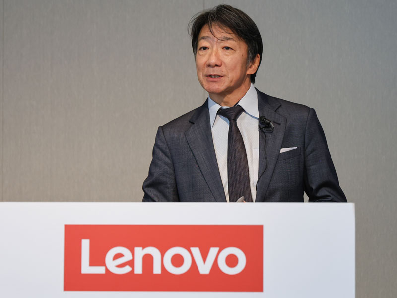 レノボ・ジャパン合同会社 代表取締役社長の檜山太郎氏