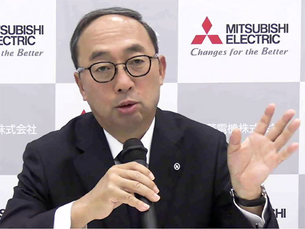 三菱電機の漆間啓社長 CEO