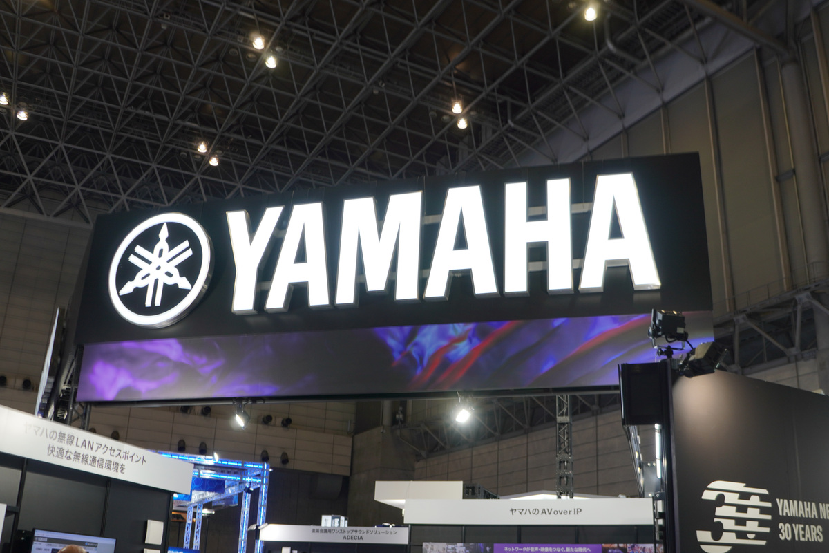 ヤマハのブース