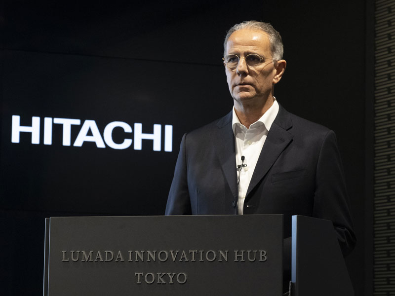 日立 代表執行役 執行役副社長 社長補佐 コネクティブインダストリーズ事業責任者のブリス・コッホ氏