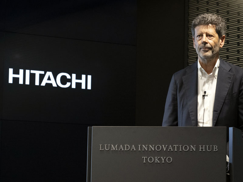 日立 執行役専務 モビリティ事業責任者のジュゼッペ・マリノ氏