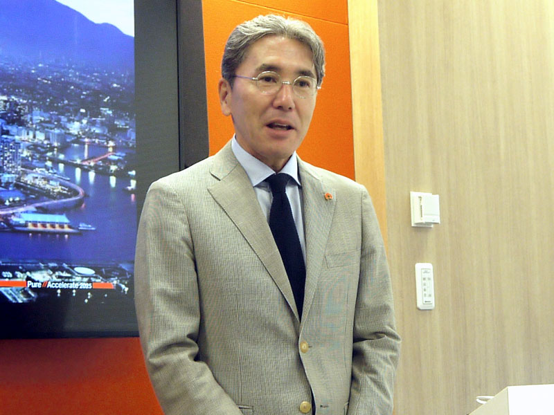ピュア・ストレージ・ジャパン 代表執行役員社長の五十嵐光喜氏