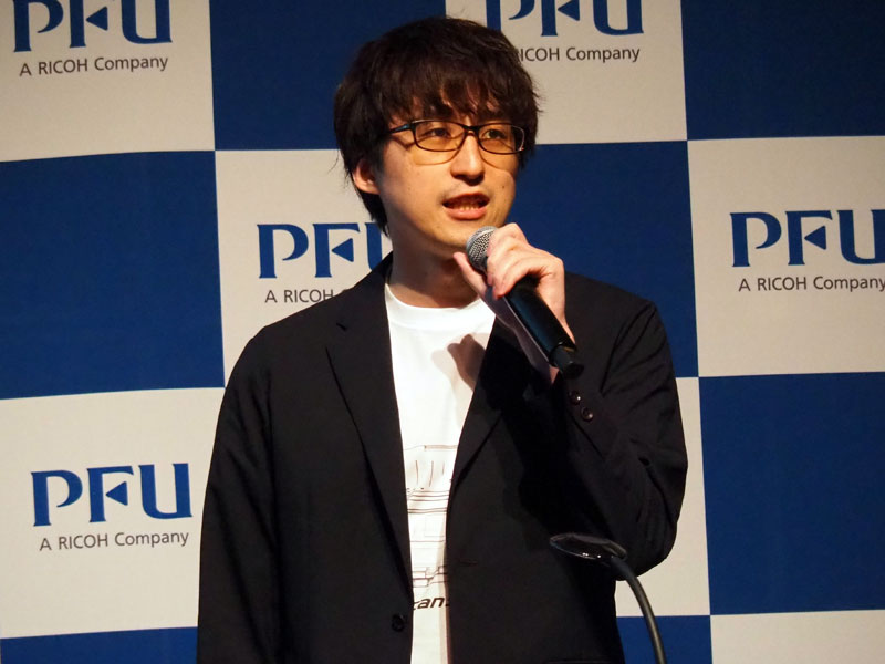 株式会社PFU ドキュメントイメージング事業本部 スキャナー開発統括部 今村博貴氏
