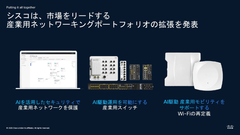 産業用分野での発表